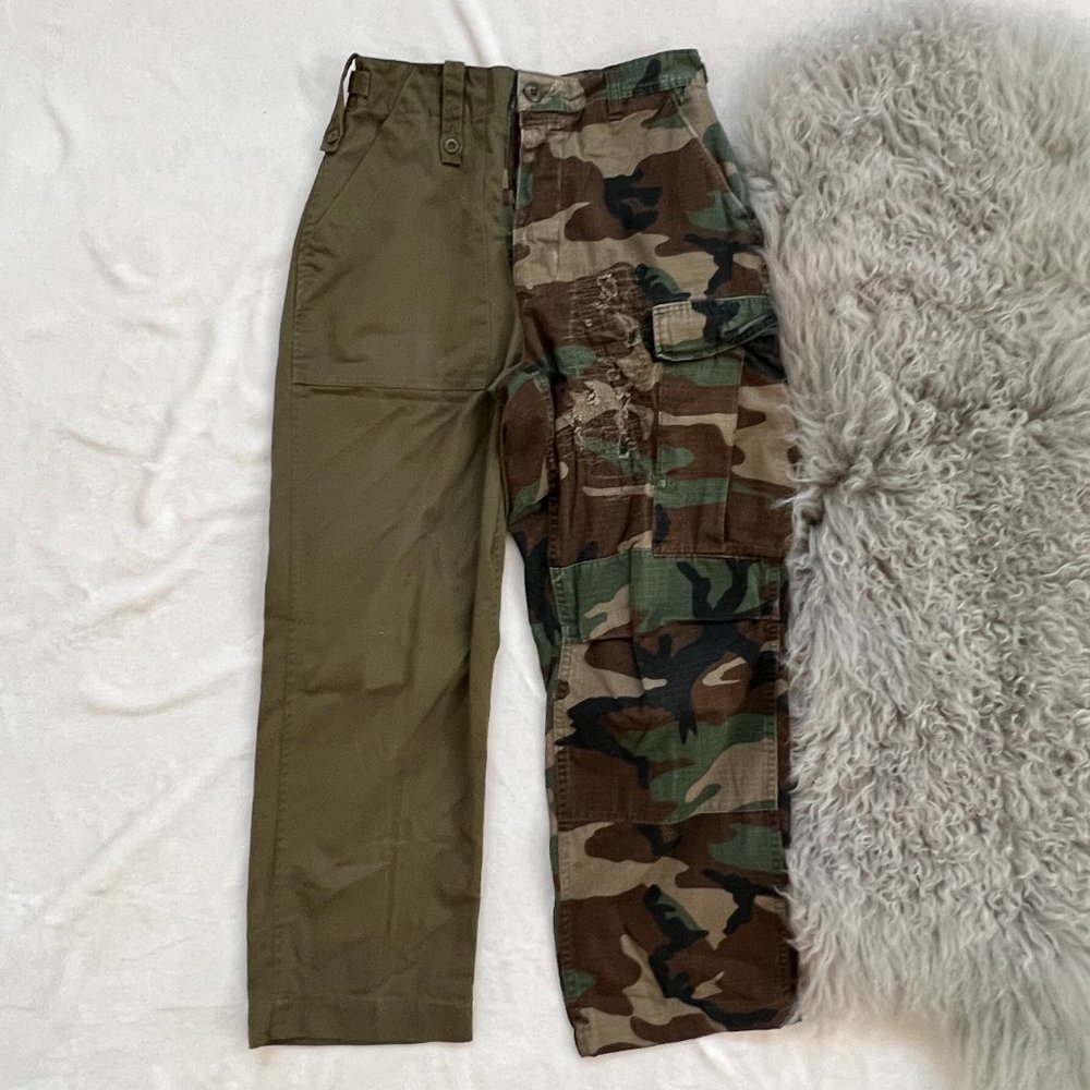 Urban Outfitters High-Rise Straight Leg Vintage Cargo Pant